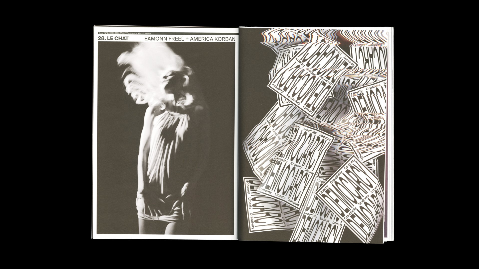 Carcy — double page du magazine, vue 22 — Les Graphiquants